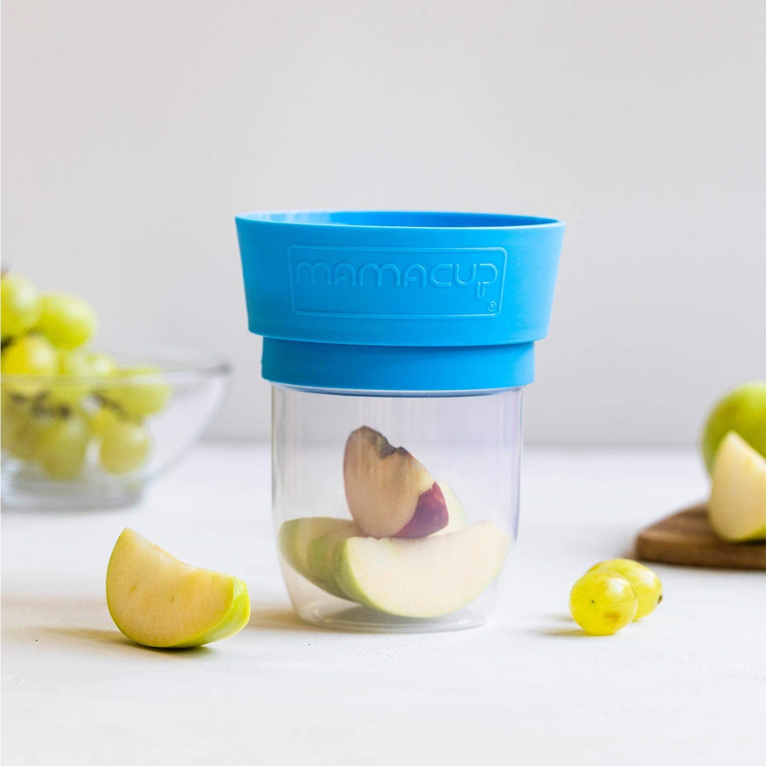 MamaCup - Nádoba na snack modrá