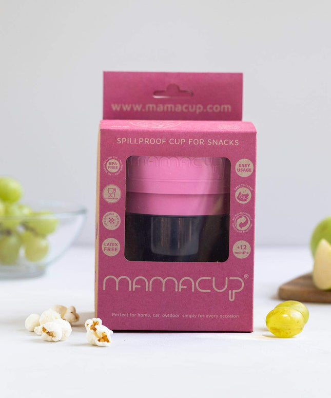 MamaCup - Nádoba na snack ružová