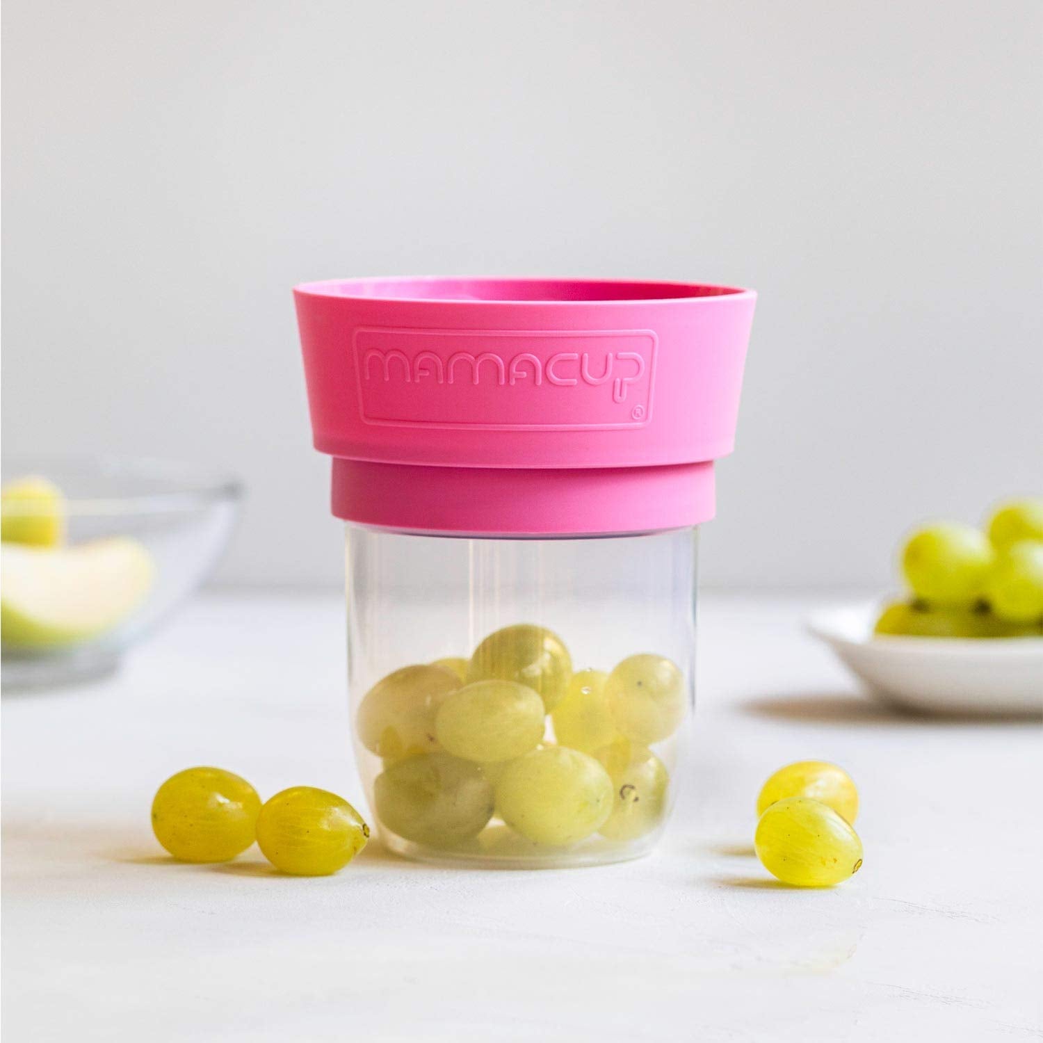 MamaCup - Nádoba na snack ružová