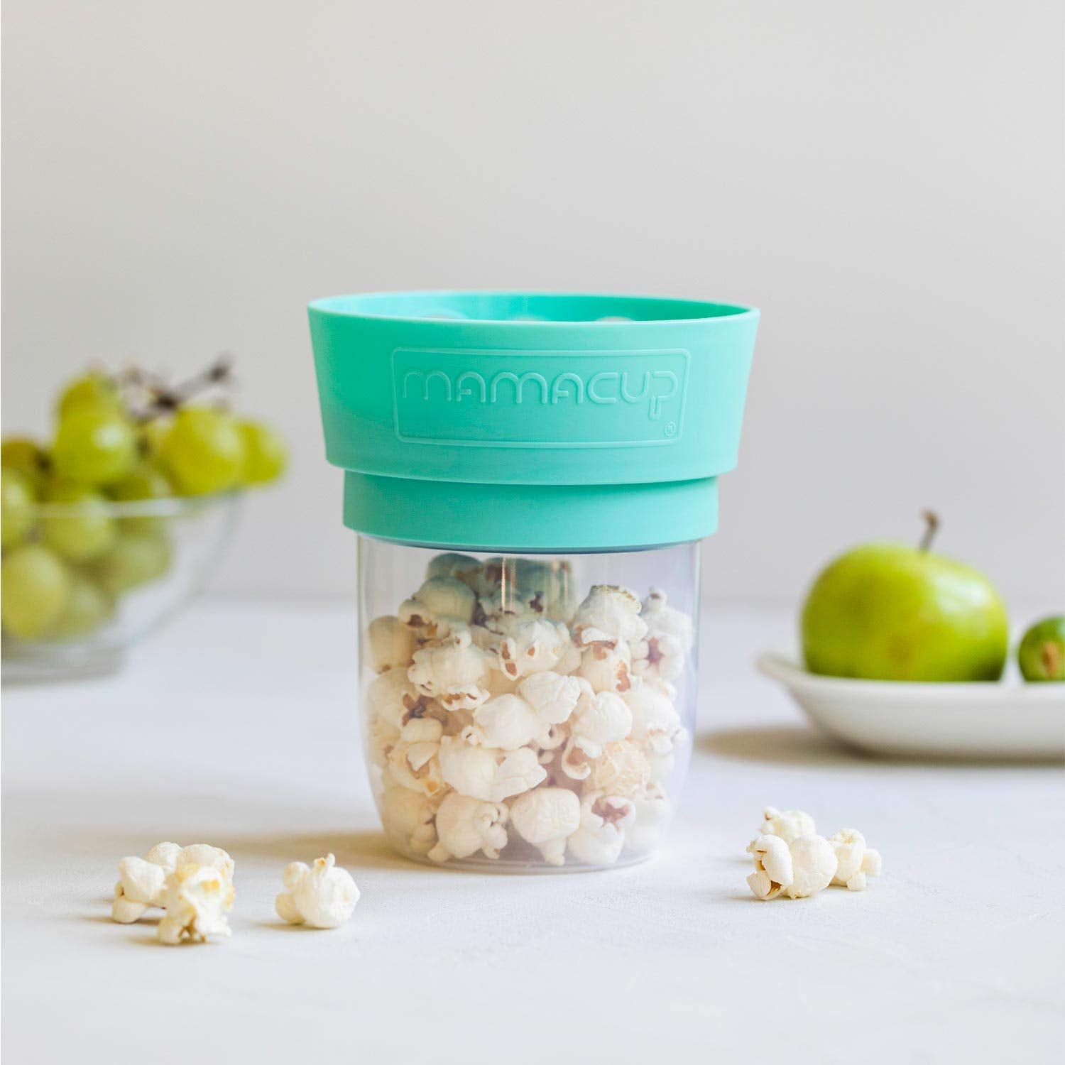 MamaCup - Nádoba na snack tyrkysová