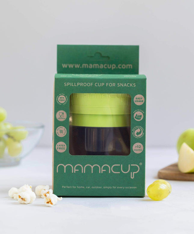MamaCup - Nádoba na snack zelená