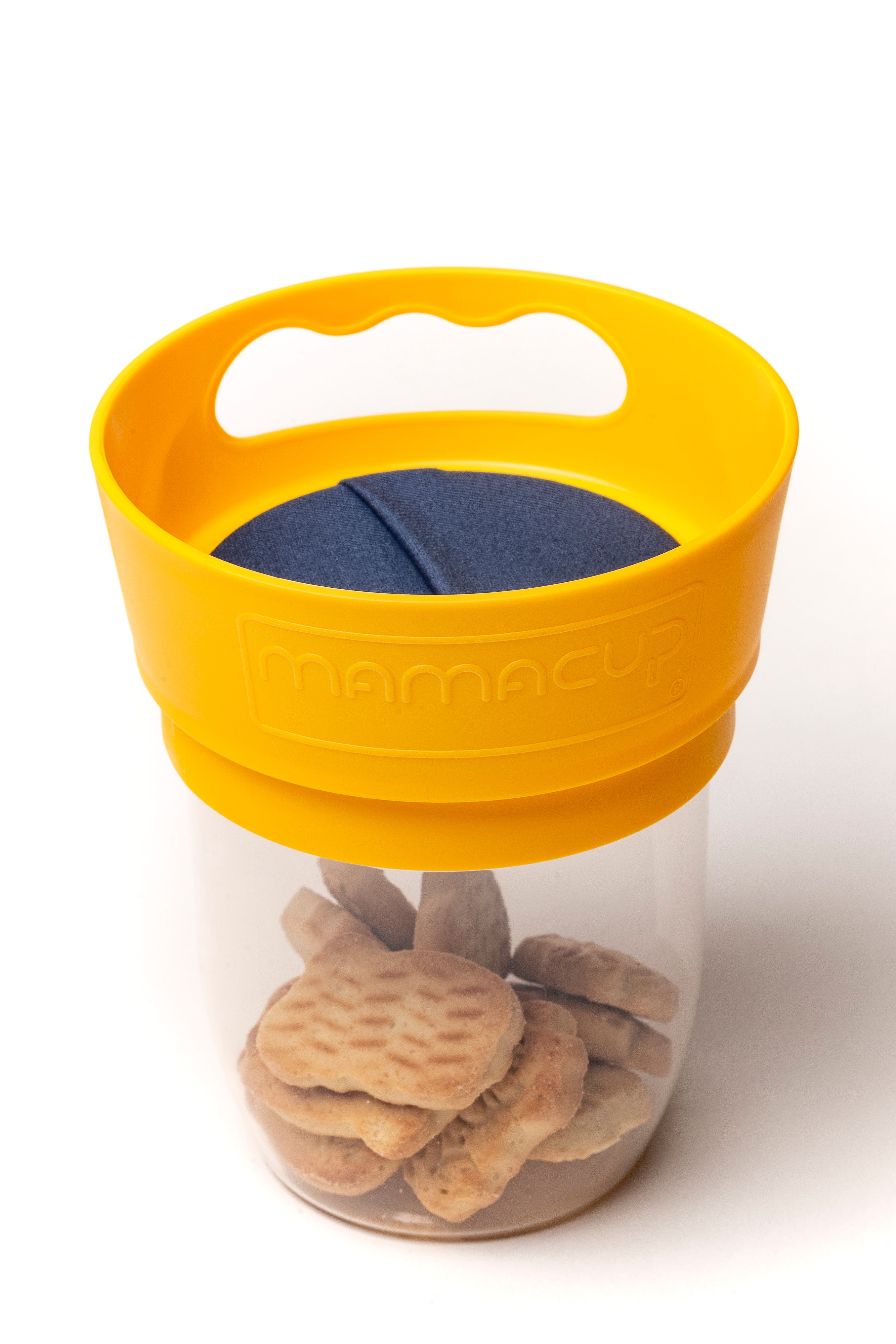MamaCup - Nádoba na snack žltá