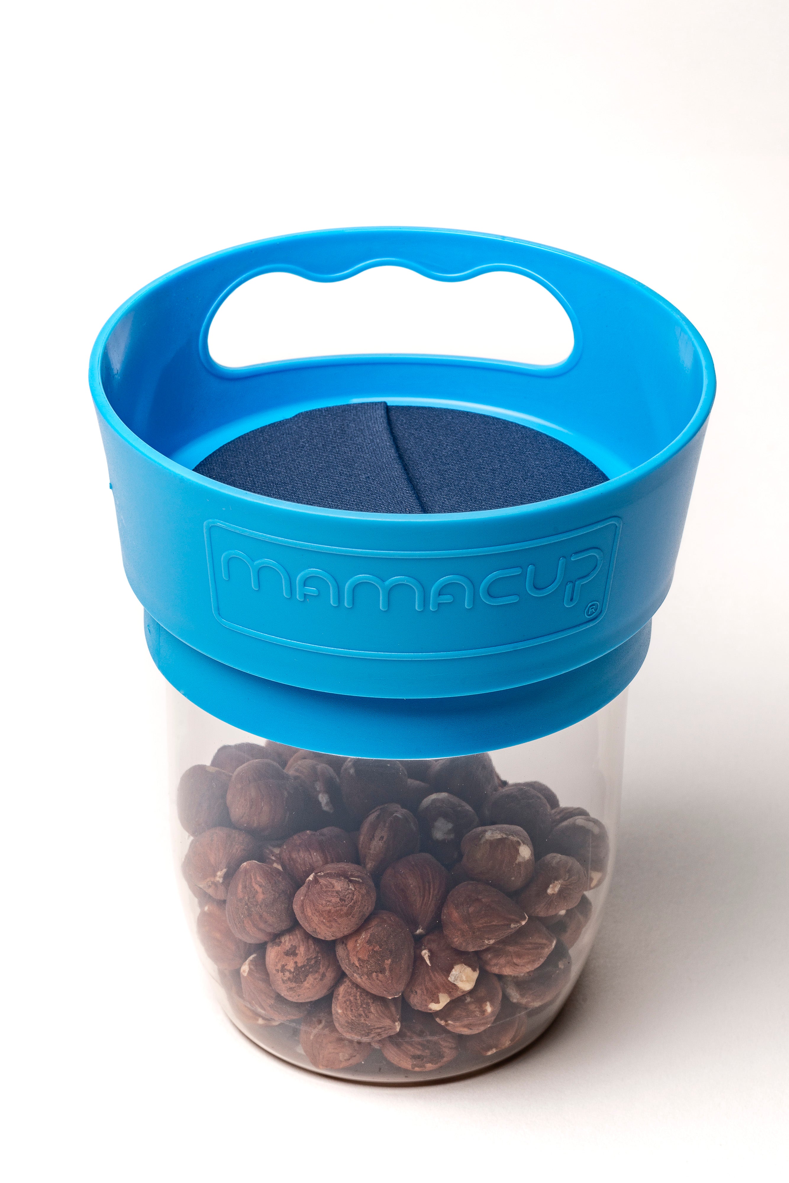 MamaCup - Nádoba na snack modrá