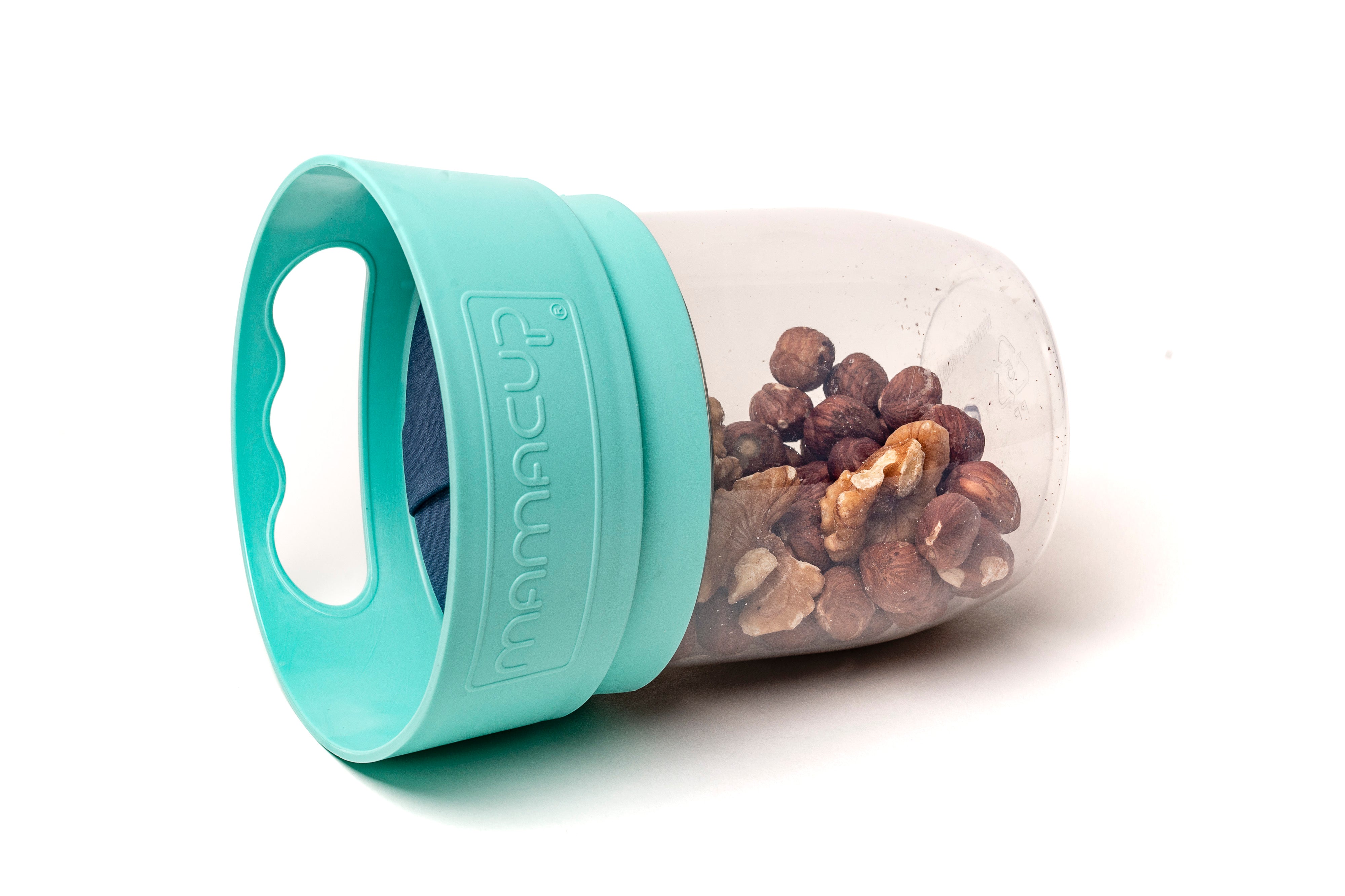 MamaCup - Nádoba na snack tyrkysová