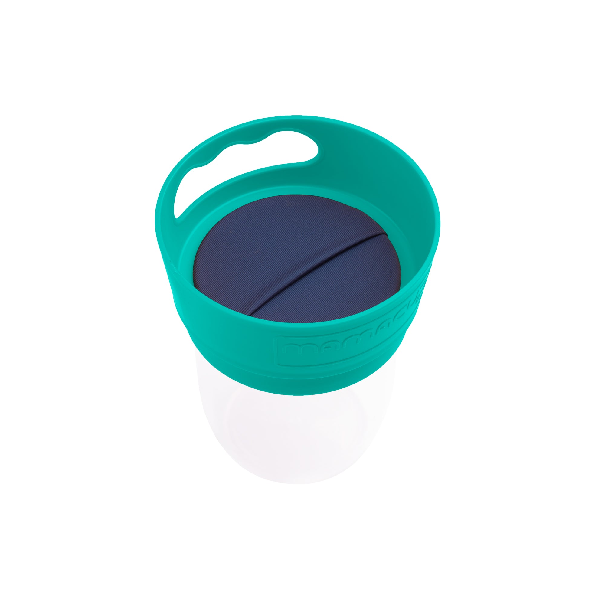 MamaCup - Nádoba na snack tyrkysová