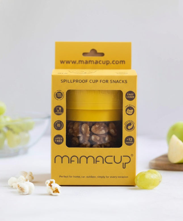 MamaCup - Nádoba na snack žltá